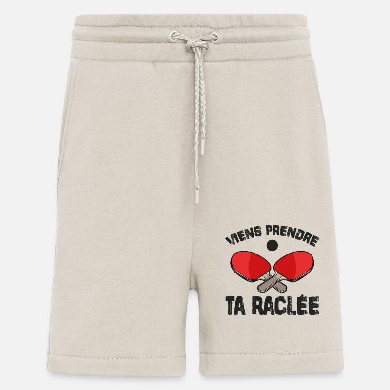 Viens Prendre Ta Raclée - Short bio décontracté fabriqué en UE - WARM CLAY