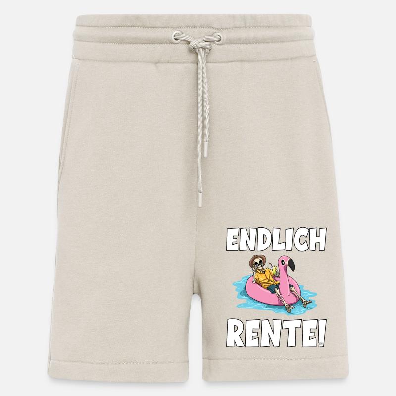 Endlich Rente - Shorts - made by SPREAD - WARM CLAY