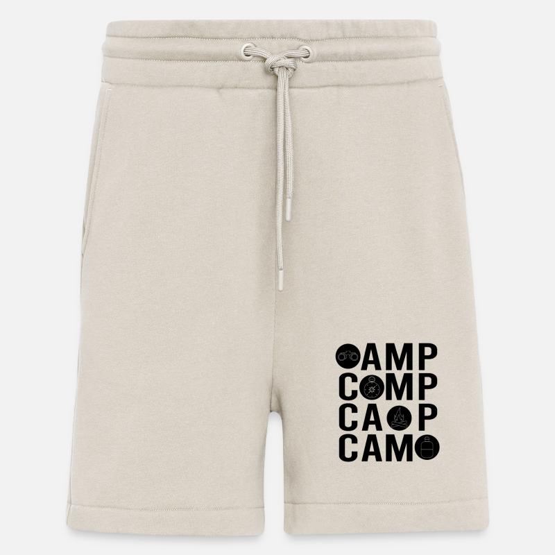 Camper Camping Camping Tools - Shorts - made by SPREAD - WARM CLAY