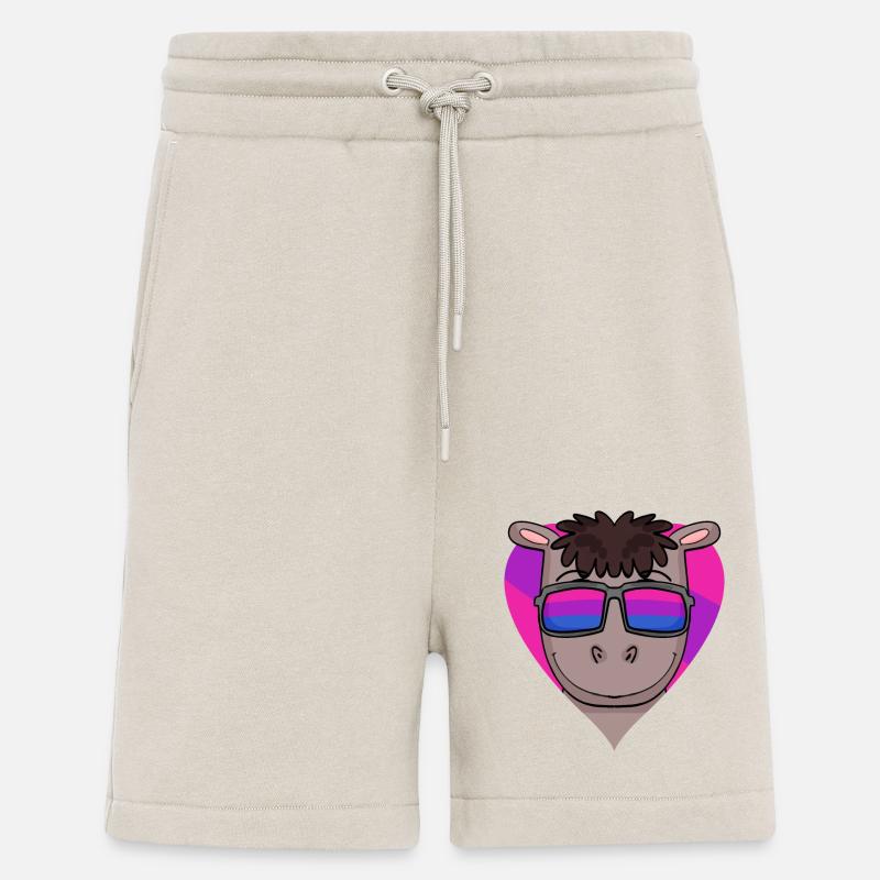 Bisexuell Pferd Geschenk - Shorts - made by SPREAD - WARM CLAY