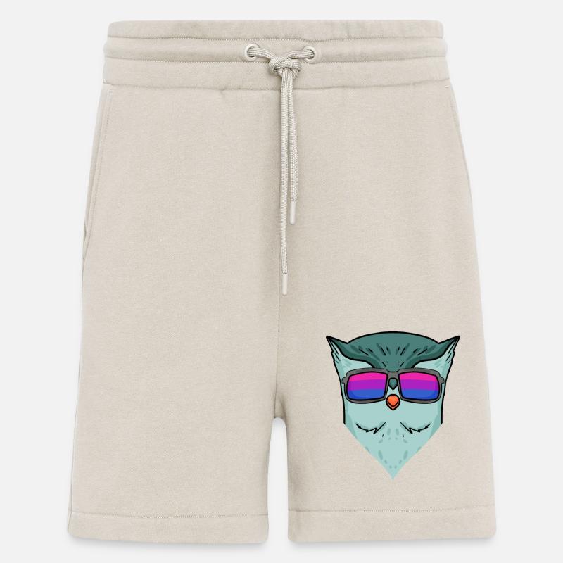 Bisexuell Eule Geschenk - Shorts - made by SPREAD - WARM CLAY