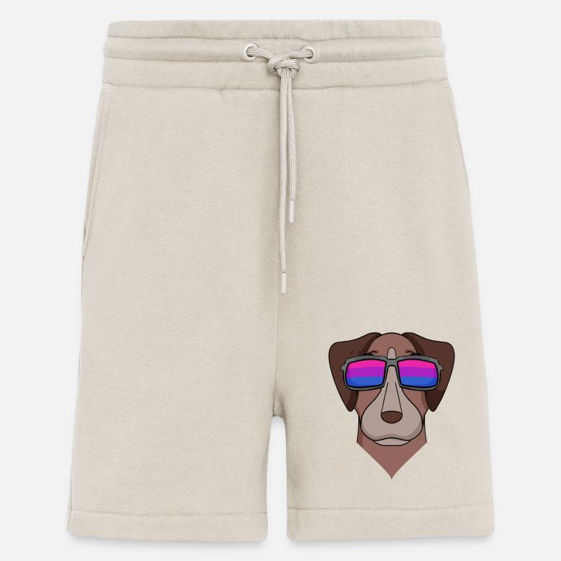 Bisexual Pointer Dog Gift - Shorts - made by SPREAD - WARM CLAY