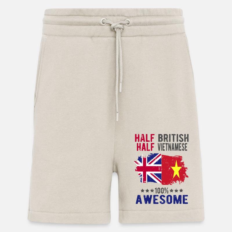 Halb Brite Halb Vietnamese - Shorts - made by SPREAD - WARM CLAY