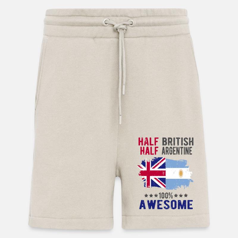 Halb Brite Halb Argentiner - Shorts - made by SPREAD - WARM CLAY