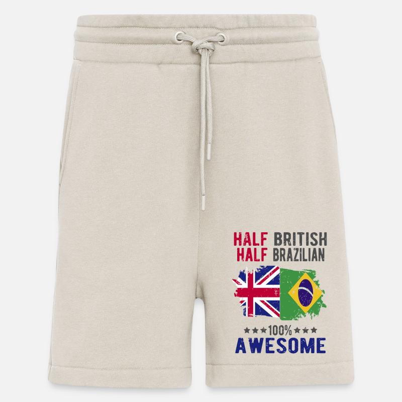 Halb Brite Halb Brasilianer - Shorts - made by SPREAD - WARM CLAY