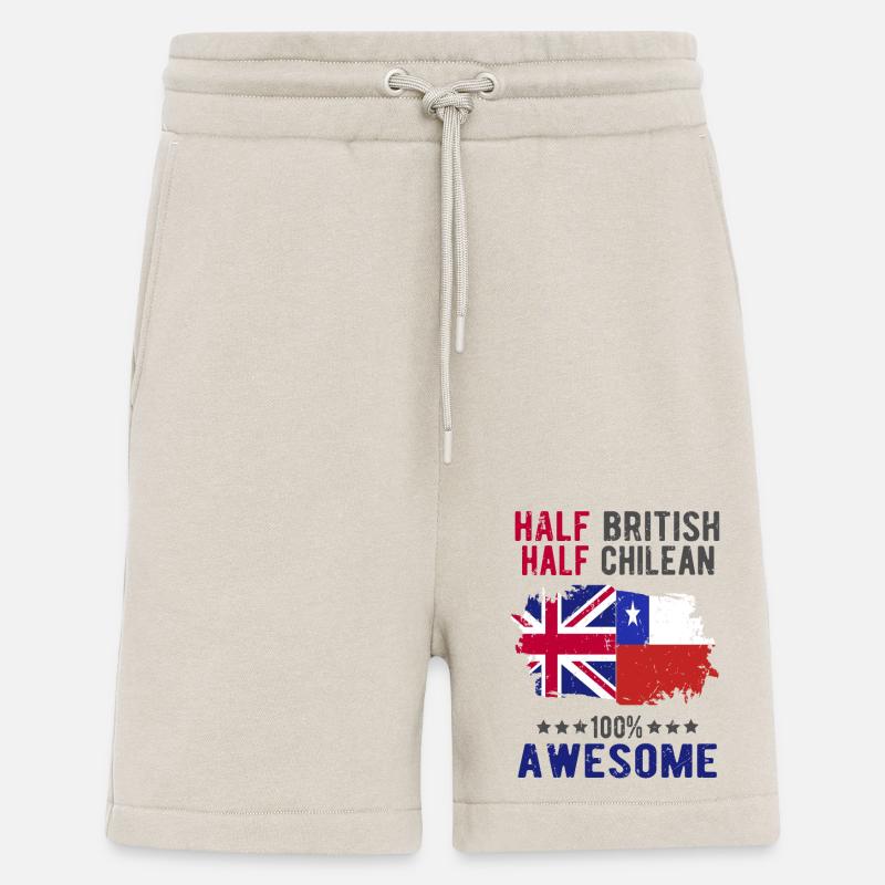 Halb Brite Halb Chilene - Shorts - made by SPREAD - WARM CLAY