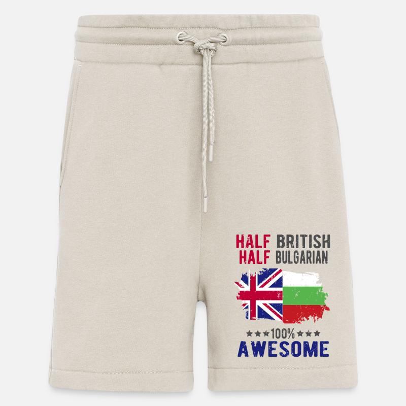 Halb Brite Halb Bulgare - Shorts - made by SPREAD - WARM CLAY