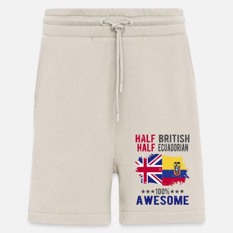 Halb Brite Halb Ecuadorianer - Shorts - made by SPREAD - WARM CLAY