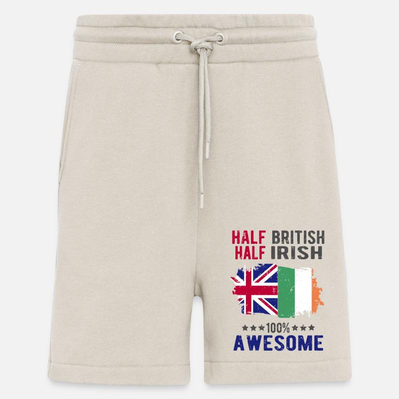 Halb Brite Halb Ire - Shorts - made by SPREAD - WARM CLAY