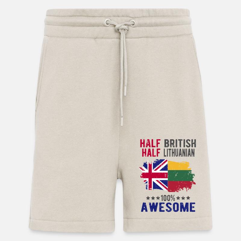 Halb Brite Halb Litauer - Shorts - made by SPREAD - WARM CLAY