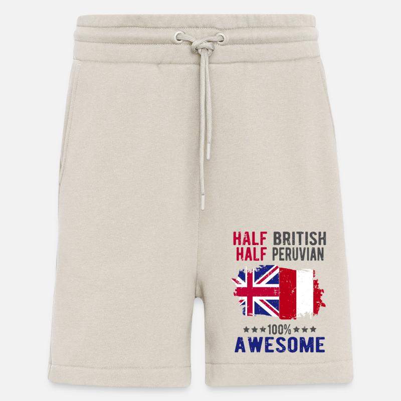 Halb Brite Halb Peruaner - Shorts - made by SPREAD - WARM CLAY