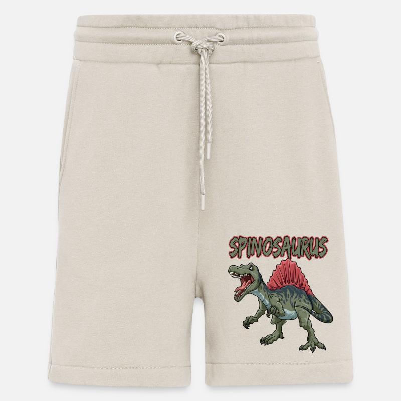 Dinosaurier Spinosaurus Fleischfresser Dino - Shorts - made by SPREAD - WARM CLAY