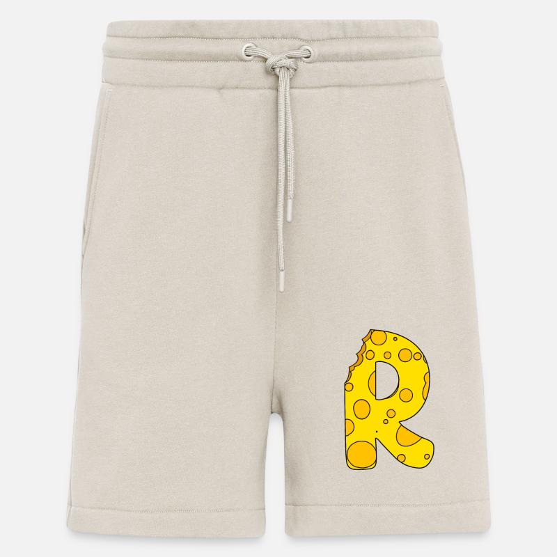 Buchstabe R - Shorts - made by SPREAD - WARM CLAY