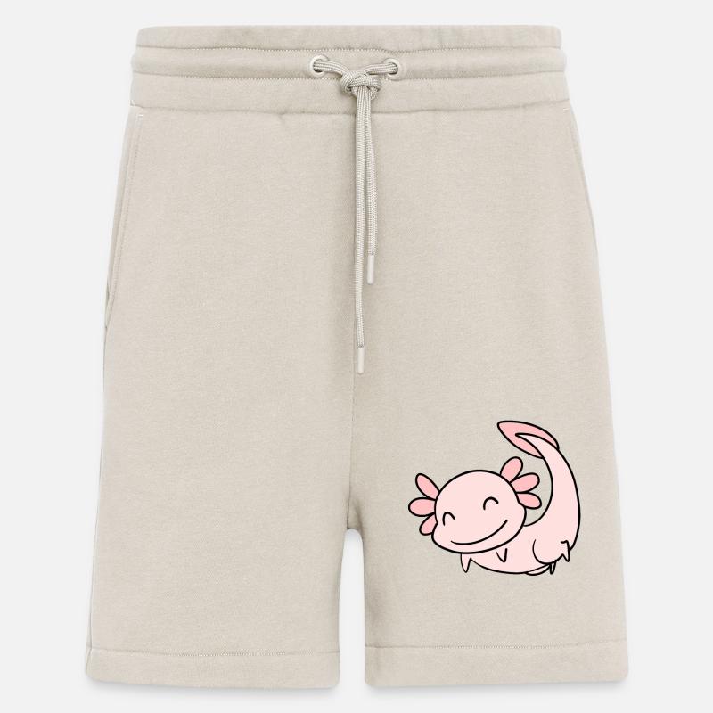 Axolotl Rose Doux - Short bio décontracté fabriqué en UE - WARM CLAY