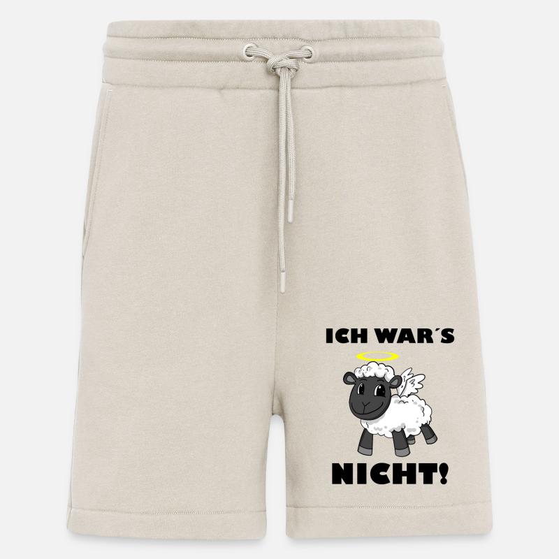 Schaf Engel - ich wars nicht - Shorts - made by SPREAD - WARM CLAY