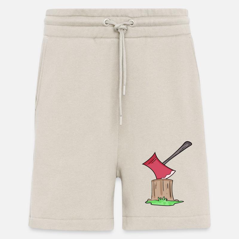 Axe Lumberjack - Shorts - made by SPREAD - WARM CLAY