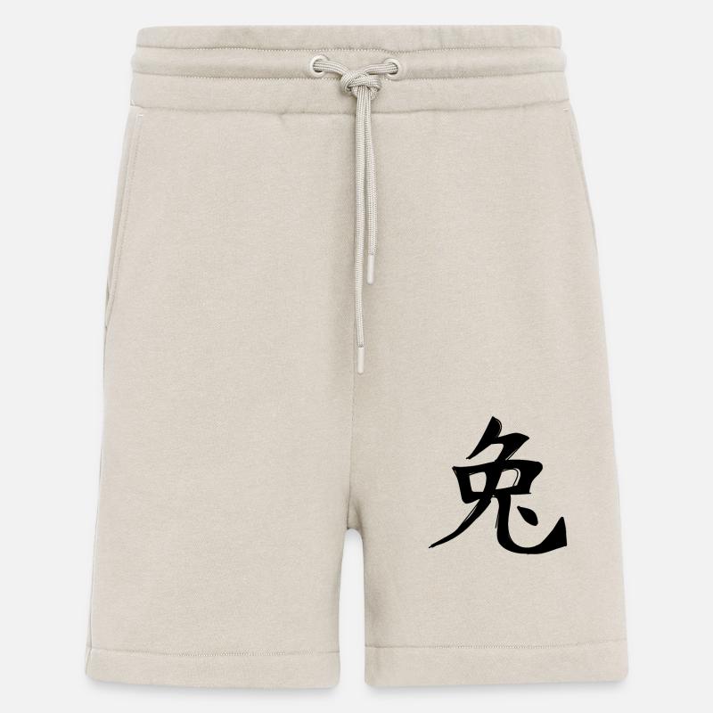 Hase Chinesisches Sternzeichen - Shorts - made by SPREAD - WARM CLAY