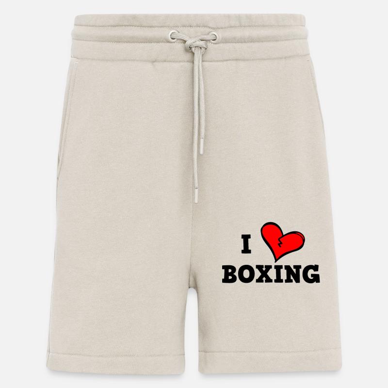Ich liebe Boxen - Shorts - made by SPREAD - WARM CLAY