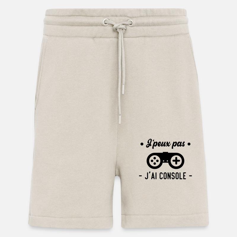 J'peux pas j'ai console - Short bio décontracté fabriqué en UE - WARM CLAY