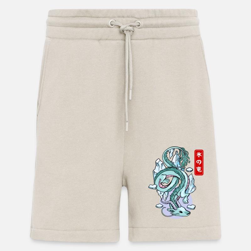 Japanischer Eisdrache Elementarer Mythos - Shorts - made by SPREAD - WARM CLAY