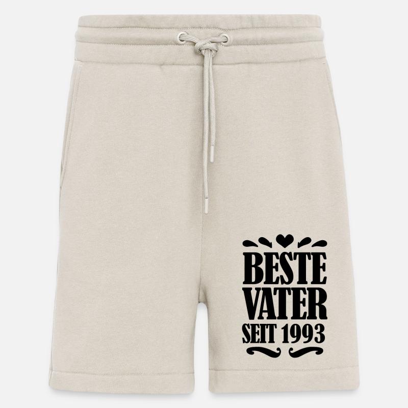 Bester Vater seit 1993 - Shorts - made by SPREAD - WARM CLAY