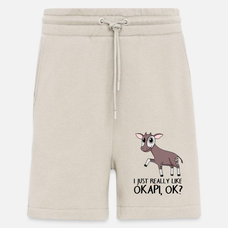 Okapi - Short bio décontracté fabriqué en UE - WARM CLAY