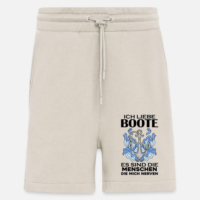Boote Motorboot Boot - Shorts - made by SPREAD - WARM CLAY