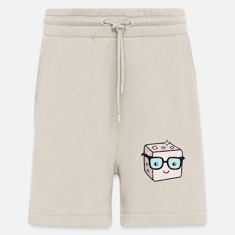 Sweet Sugar Cube Nerd Refined - Shorts - made by SPREAD - WARM CLAY