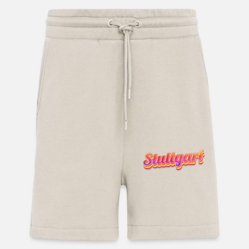 Stuttgarterin Stuttgarterer Stuttgarter - Short bio décontracté fabriqué en UE - WARM CLAY