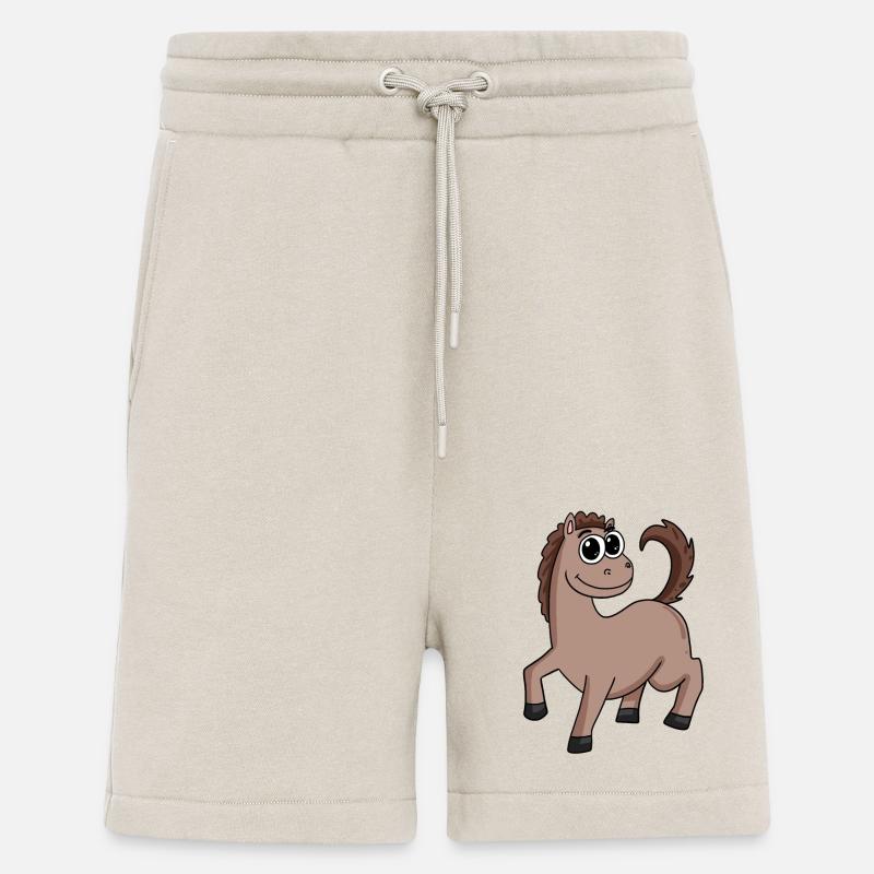 Pferd Pferdebesitzer - Shorts - made by SPREAD - WARM CLAY