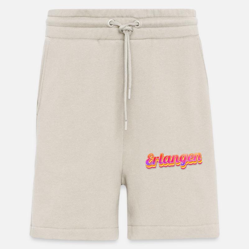 Erlangenerin Erlangener Erlangen - Short bio décontracté fabriqué en UE - WARM CLAY