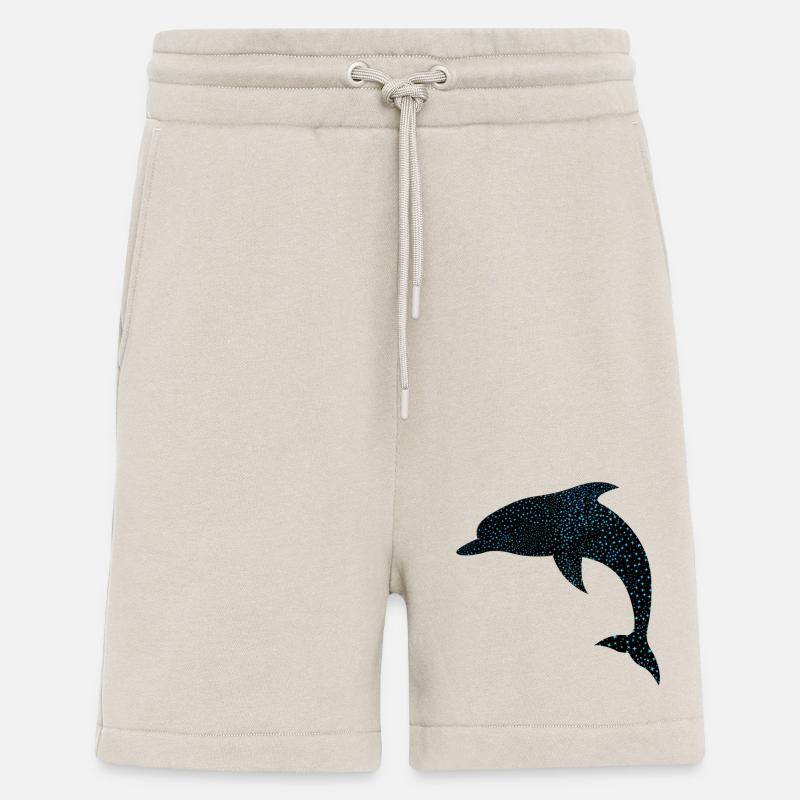 Niedlicher Delphin Mignon Dauphin - Short bio décontracté fabriqué en UE - WARM CLAY