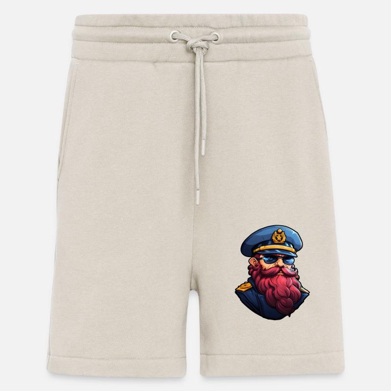Sailor with beard - Shorts - made by SPREAD - WARM CLAY