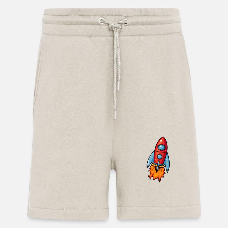 Fusée - Short bio décontracté fabriqué en UE - WARM CLAY