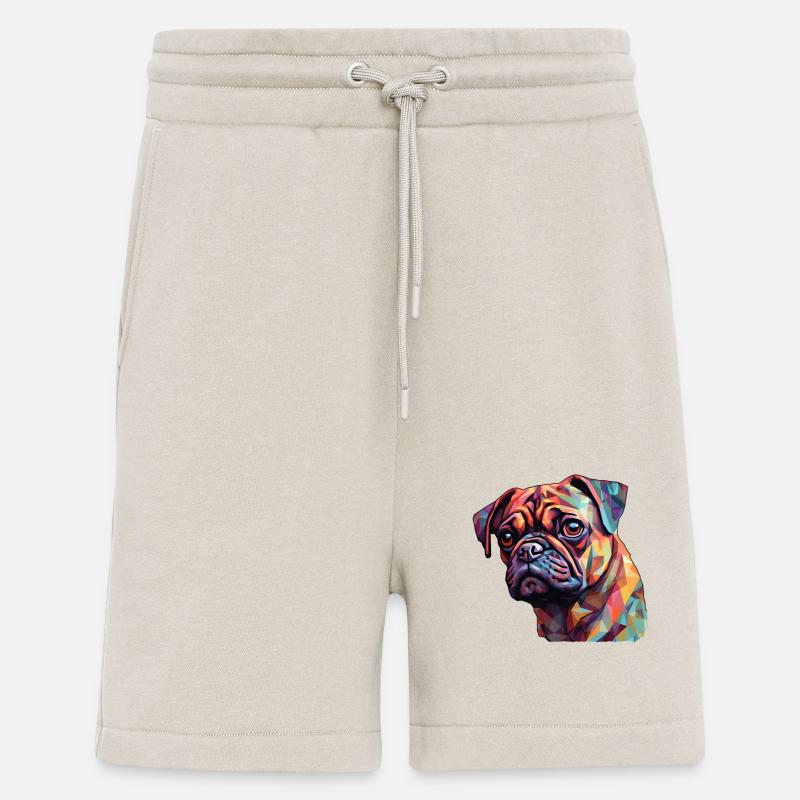 Mops Polygon - Shorts - made by SPREAD - WARM CLAY