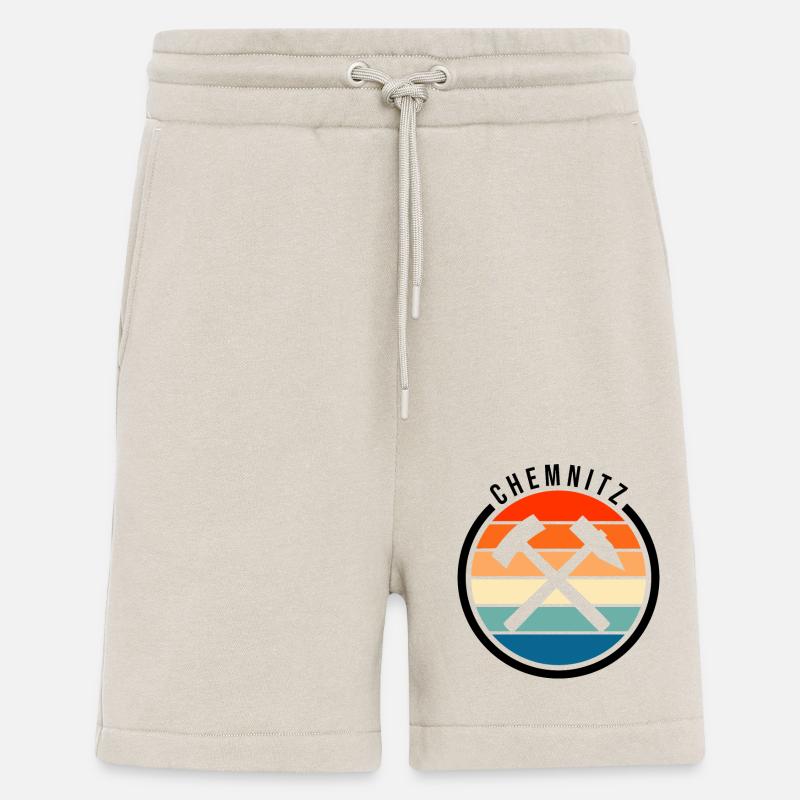 Chemnitz Symbol Design - Shorts - made by SPREAD - WARM CLAY