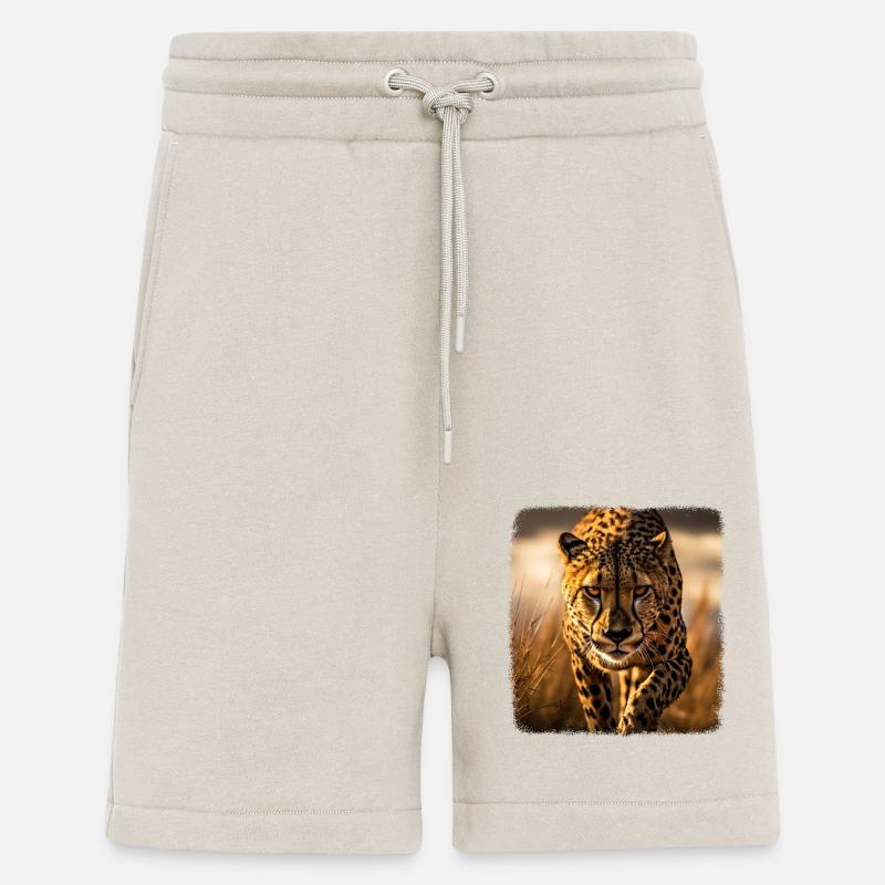 Geparde realistic Gepard - Shorts - made by SPREAD - WARM CLAY