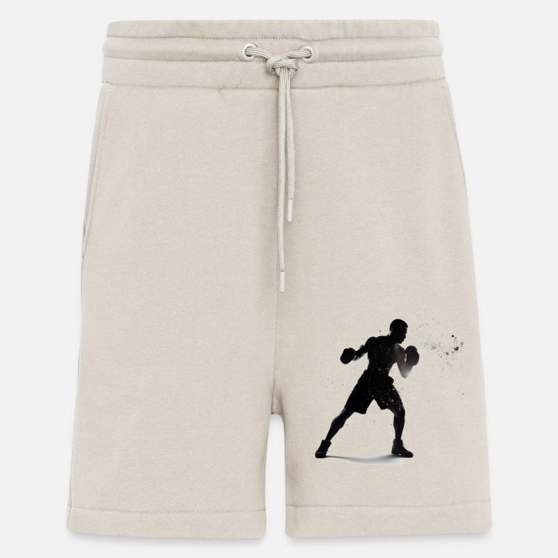 Boxe - Short bio décontracté fabriqué en UE - WARM CLAY