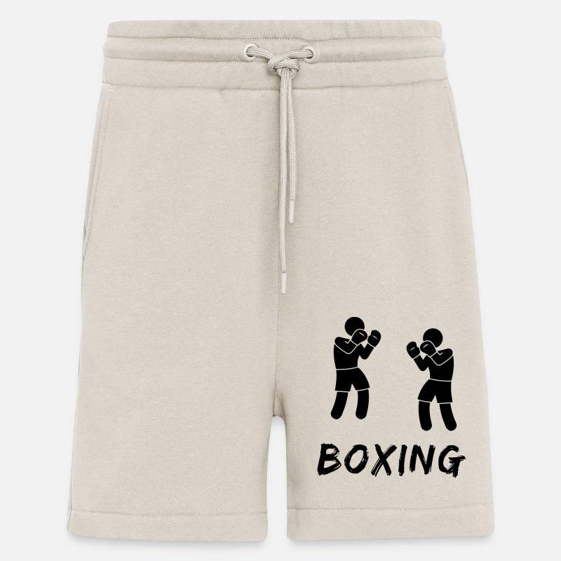 Boxe - Short bio décontracté fabriqué en UE - WARM CLAY