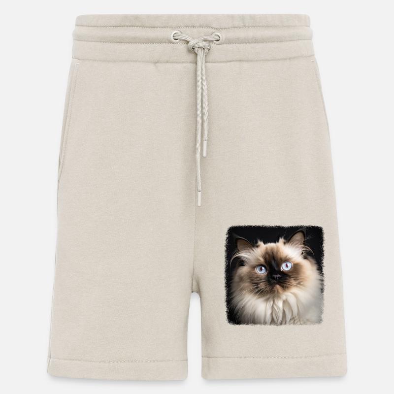 Himalayan Cat Colourpoint Katze - Shorts - made by SPREAD - WARM CLAY