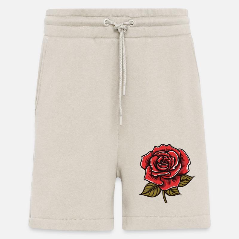 Amour de la rose - Short bio décontracté fabriqué en UE - WARM CLAY