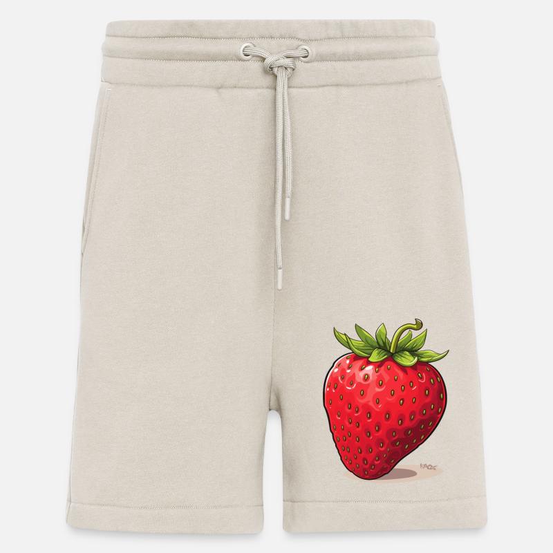 Eine Erdbeere - Shorts - made by SPREAD - WARM CLAY