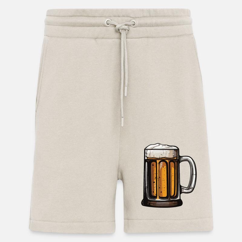 Bierkrug Bier Glas - Shorts - made by SPREAD - WARM CLAY