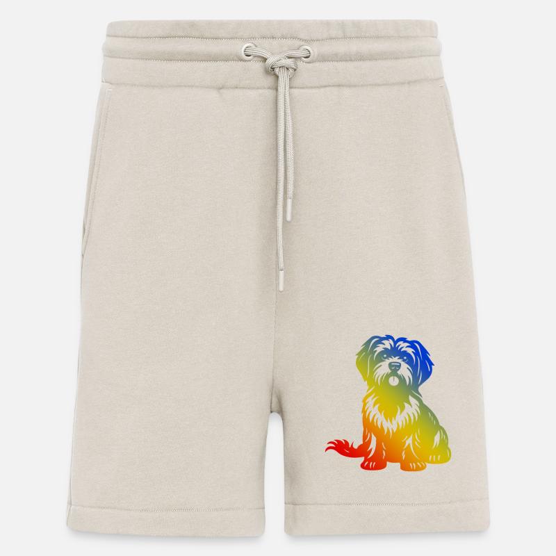 Havanese Hund - Shorts - made by SPREAD - WARM CLAY