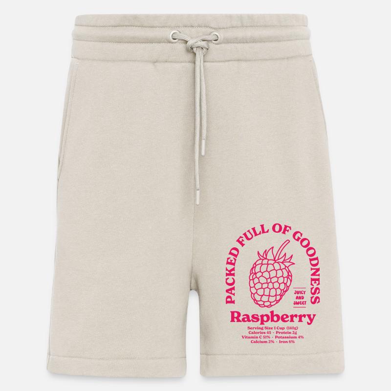 Raspberry Nutritional - Shorts - made by SPREAD - WARM CLAY