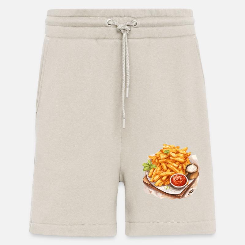 Leckere Pommes - Shorts - made by SPREAD - WARM CLAY