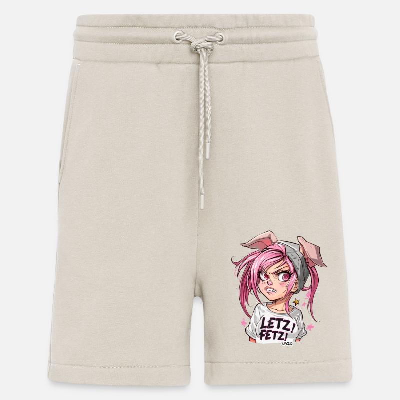 Selbstbewußt und stark, cooles Schweine-Mädchen - Shorts - made by SPREAD - WARM CLAY
