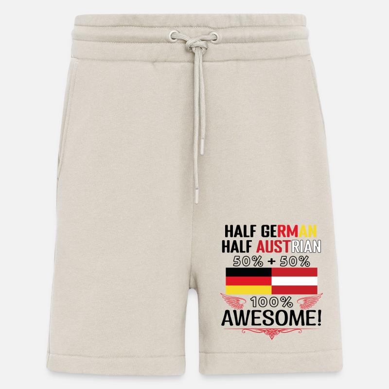 Half German, half Austrian - Shorts - made by SPREAD - WARM CLAY