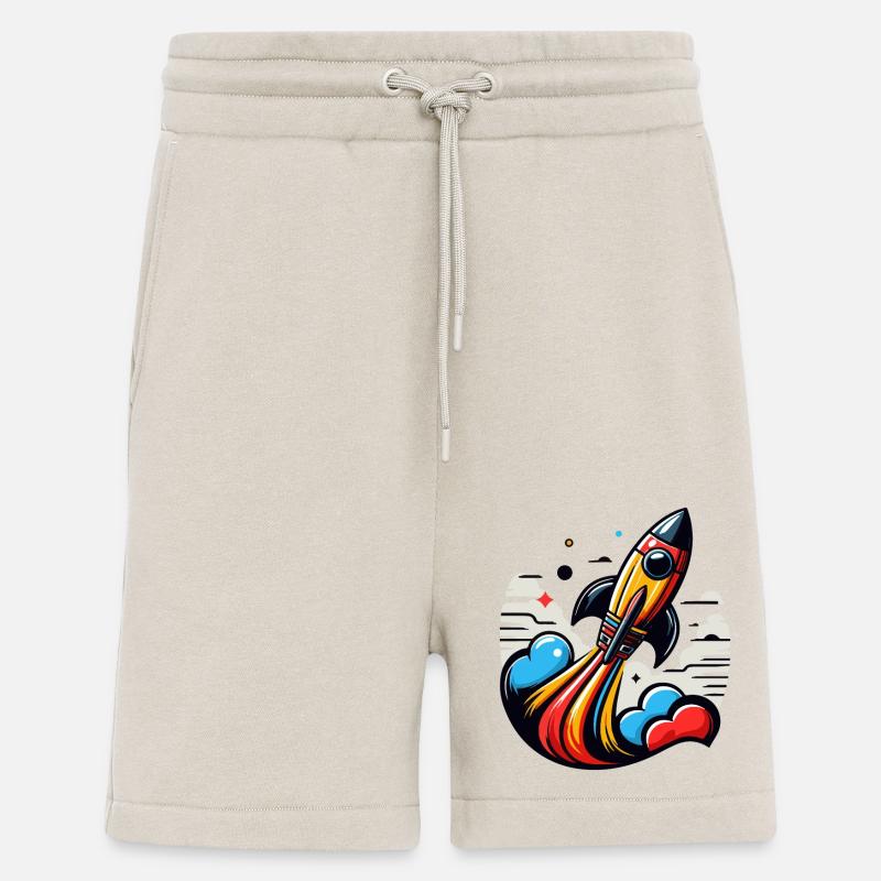 FUSÉE - Short bio décontracté fabriqué en UE - WARM CLAY