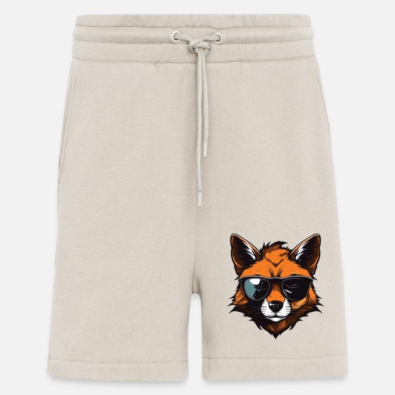 Fuchs Hipster Cool Party - Shorts - made by SPREAD - WARM CLAY